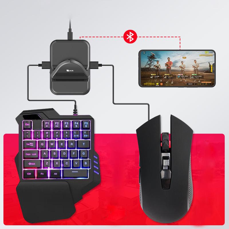 Подключение клавиатуры и мыши к телефону PUBG Gamepad Controller Keyboard Mouse Converter Android Phone to PC Adapter Plu