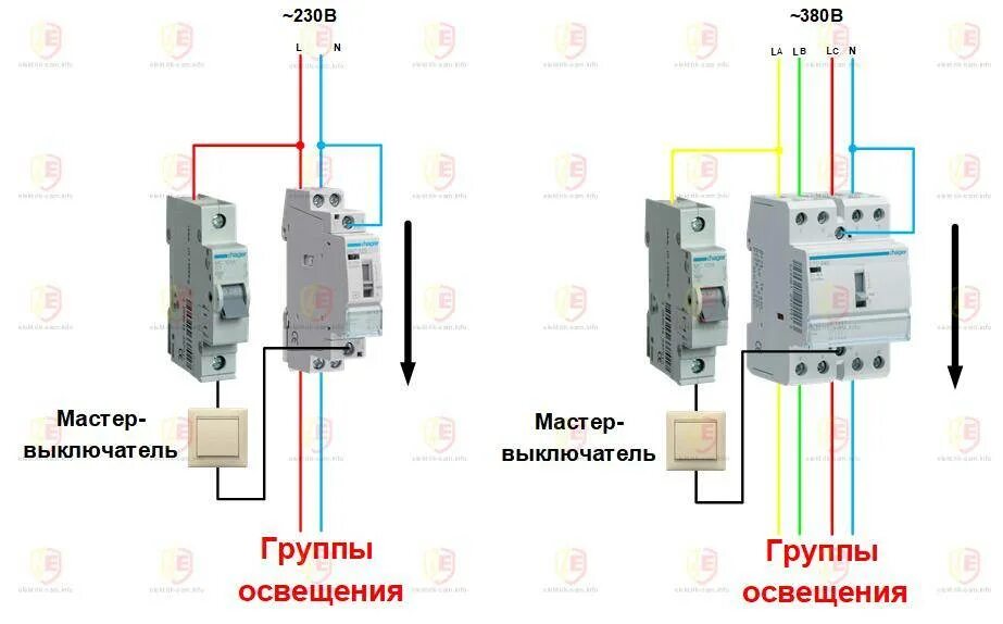 Подключение ключа выключателя Мастер выключатель схема подключения на всю квартиру: найдено 80 картинок