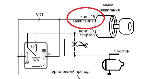 Подключение ключа зажигания Турботаймер на Хендай Санта фе 2013г / Для общения установщиков / StarLine