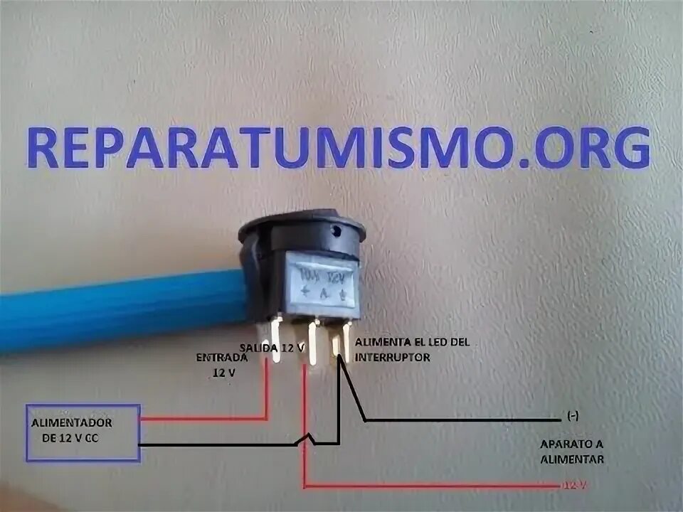 Подключение кнопки 3 контакта como se conecta un switch de 3 patas de encendido de una fuente de poder de un a