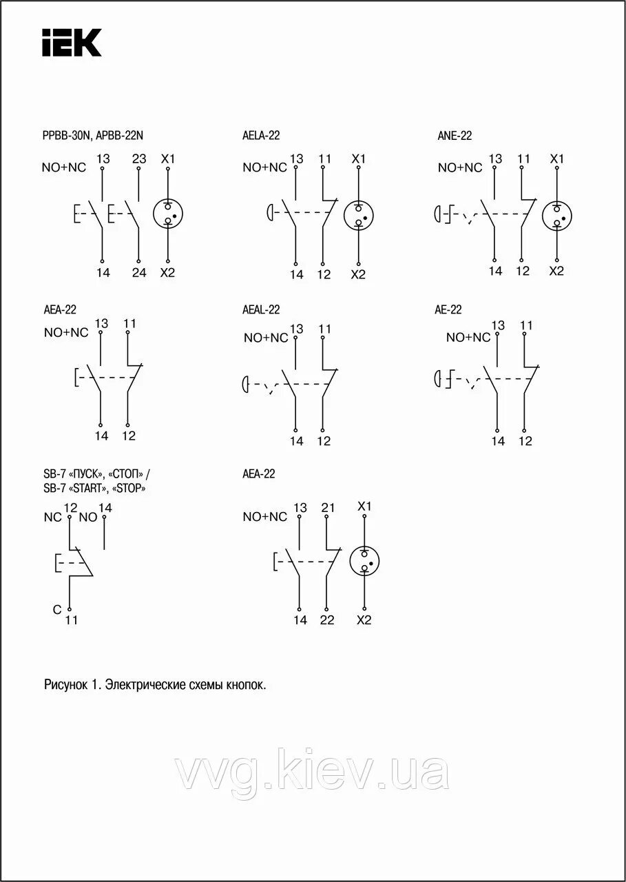 Подключение кнопки арвв 22n Кнопка APВВ-22N "I-O" d22мм неон/240В 1з+1р IEK, цена 98.73 грн в Киеве - Prom.u