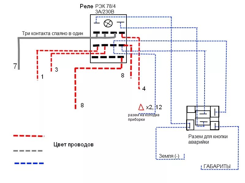 Подключение кнопки аварийки приора Распиновка аварийки ваз 2109 59 фото - KubZap.ru