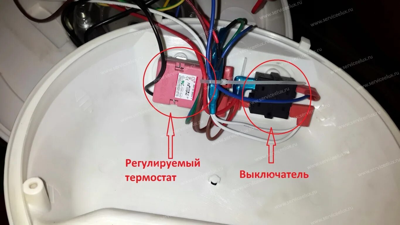 Подключение кнопки бойлера Устройство и ремонт электрических накопительных водонагревателей Electrolux