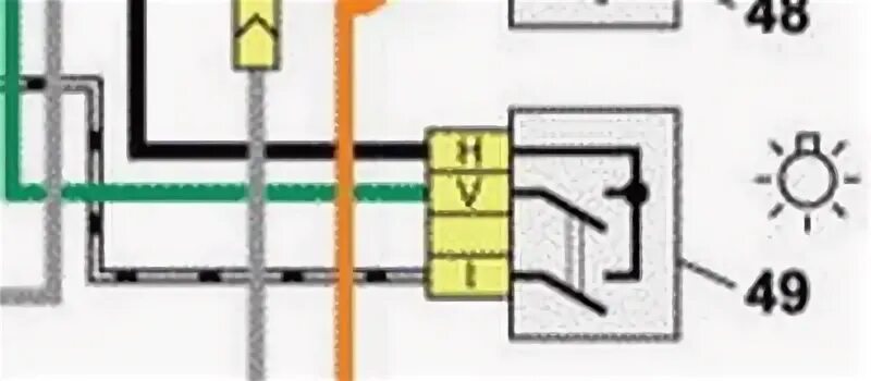 Подключение кнопки габаритов Выключатель света на 2 положения от 2104-07 - Lada 21063, 1,5 л, 1986 года элект
