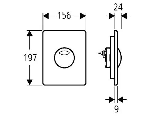 Подключение кнопки grohe Кнопка для инсталляции Grohe Dal Skate 37381P00 (37381P00), купить в Вологде.