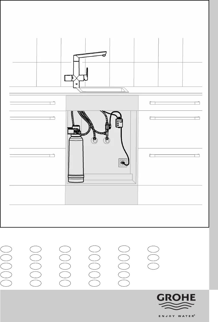 Подключение кнопки grohe Инструкция Grohe 31344001 (русский - 92 страницы)