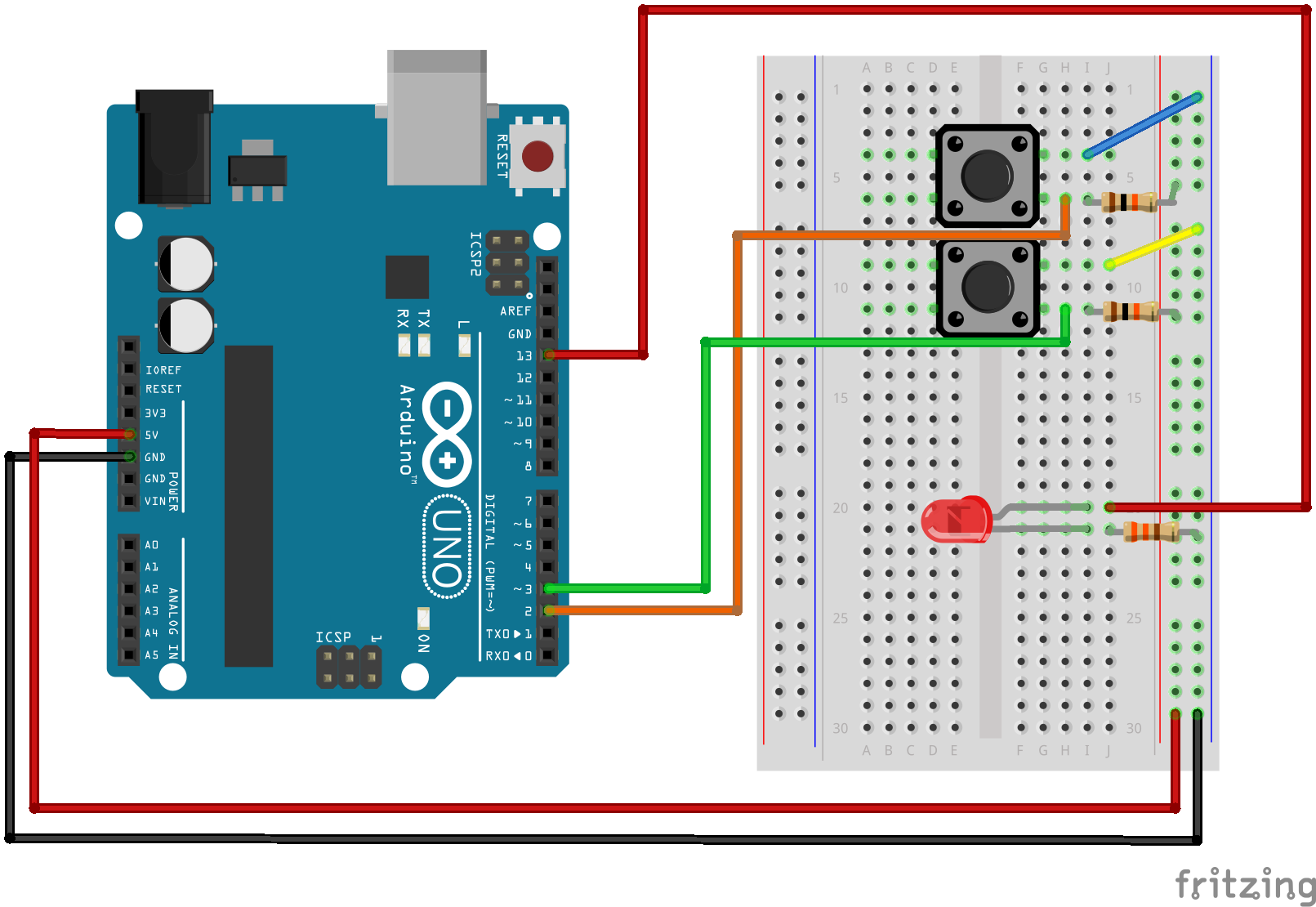 Подключение кнопки к ардуино SIK Experiment Guide for Arduino - V3.3 - SparkFun Learn