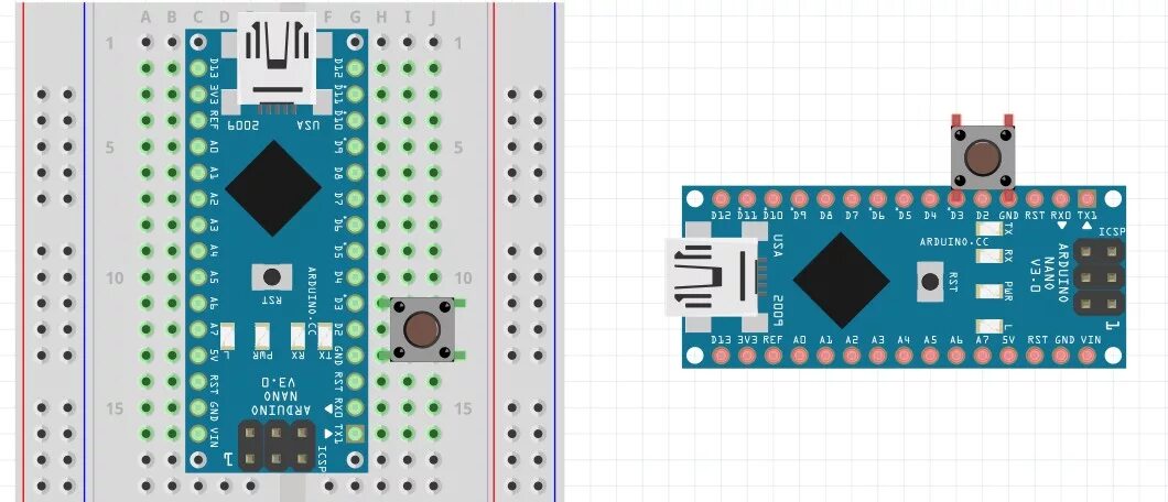 Подключение кнопки к ардуино Подключение кнопки к Arduino. GyverButton v3.8 - AlexGyver Technologies