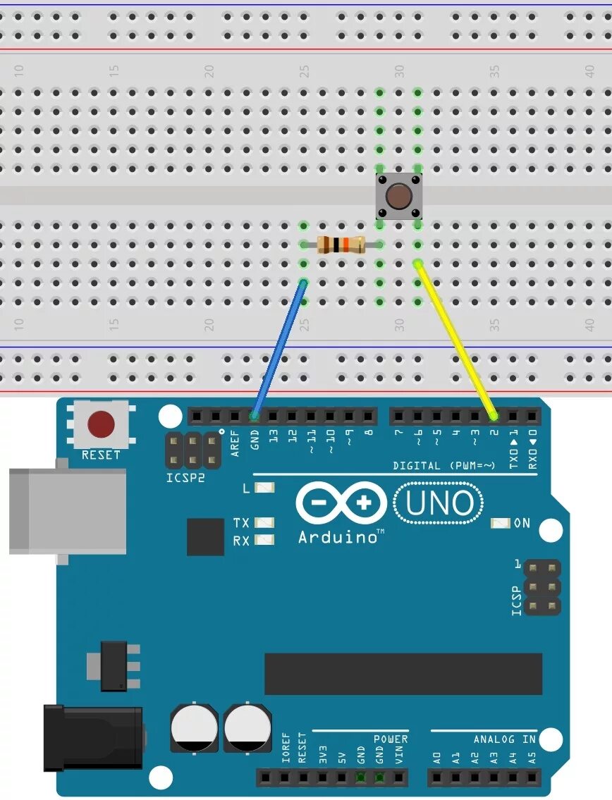 Подключение кнопки к ардуино Arduino. Подключение тактовой кнопки. - Клёвый код