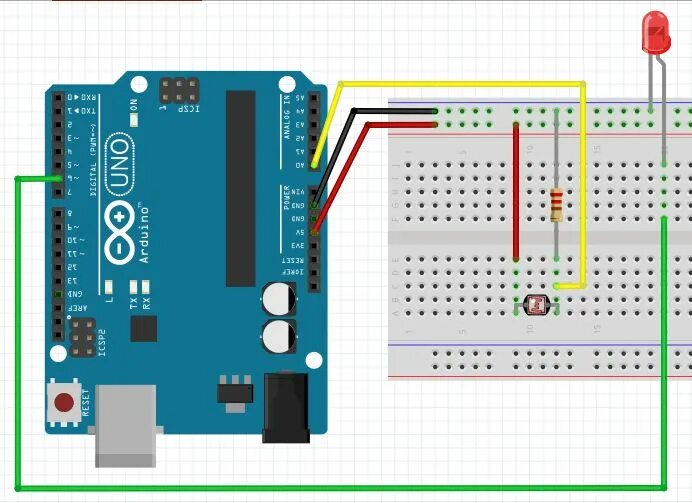 Подключение кнопки к ардуино Arduino LED Blink Rate Control With LDR Arduino led, Arduino, Ldr arduino