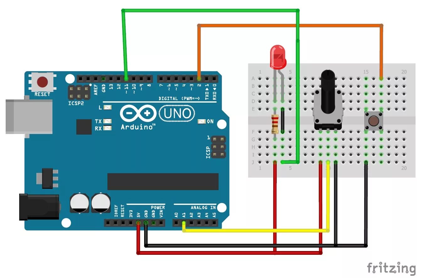 Подключение кнопки к ардуино через резистор Arduino и Processing. Как управлять микроконтроллером по COM порту. Двустороннее