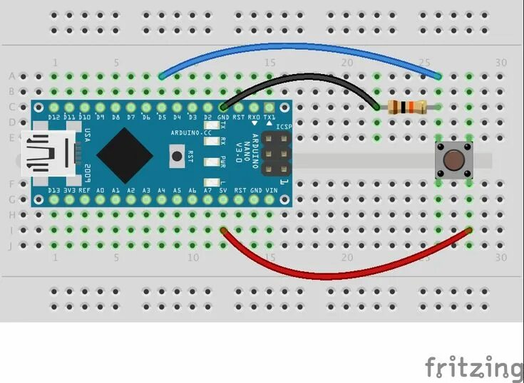 Подключение кнопки к ардуино нано 3 Different way of connecting a push button to Arduino " DIY Usthad Arduino, Ard