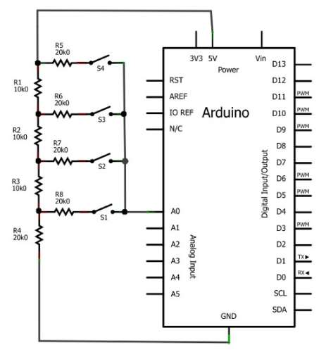 Подключение кнопки к ардуино нано WI-FI интернет радио - 4PDA