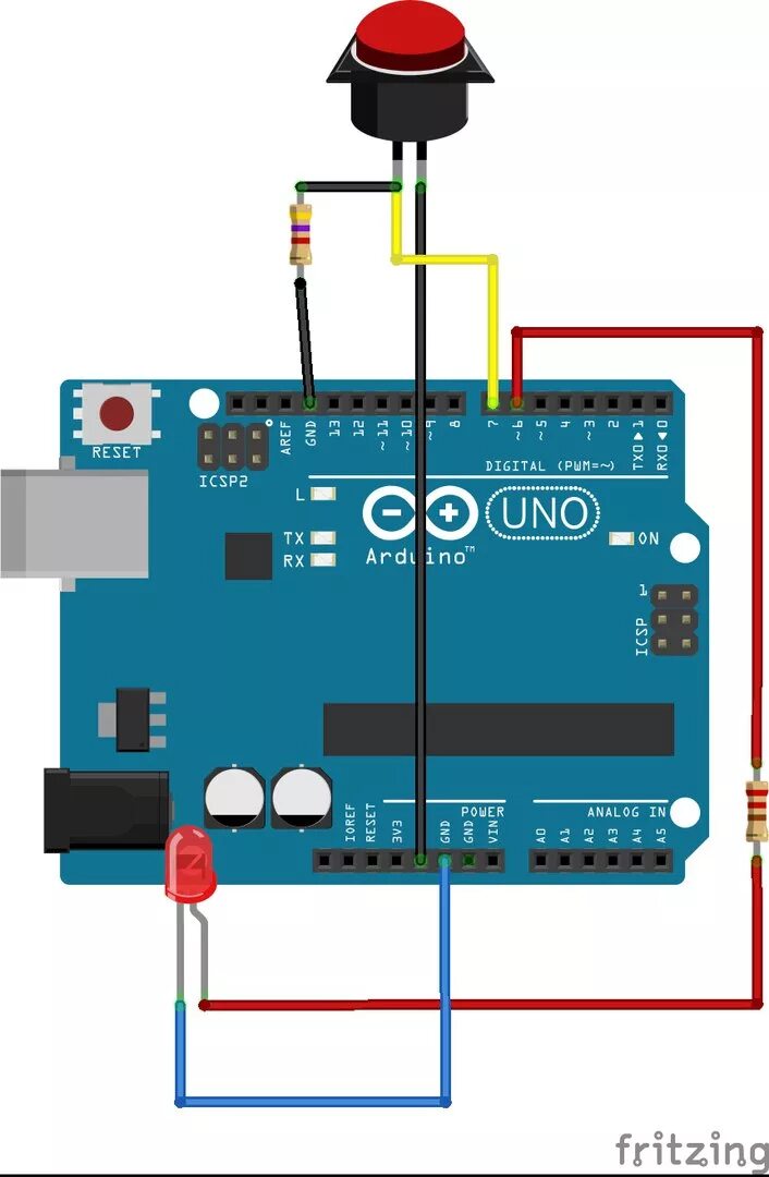 Подключение кнопки к ардуино уно Картинки 2 КНОПКИ АРДУИНО