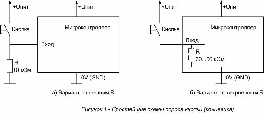 Подключение кнопки к микроконтроллеру Концевики и кнопки: секреты надежного опроса (часть 1) Робототехника Дзен