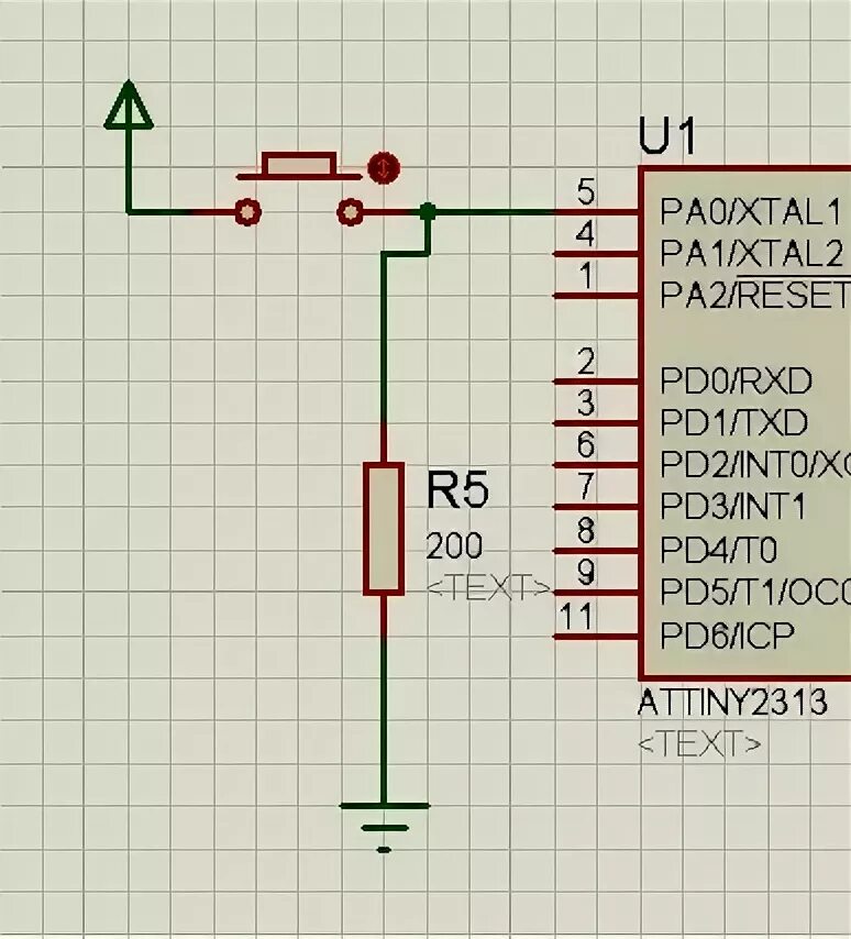 Подключение кнопки к мк Подключение кнопки к AVR - Практическая электроника