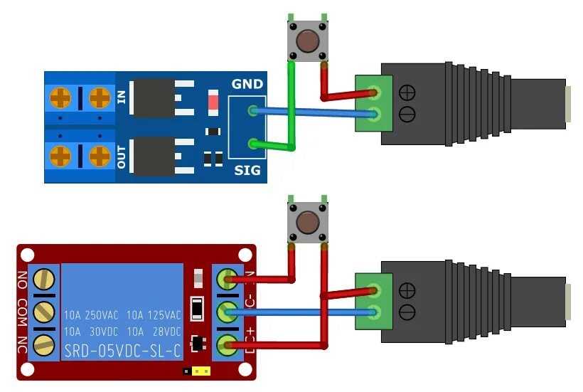 Подключение кнопки к нано Arduino и кнопка - Arduino набор GyverKIT