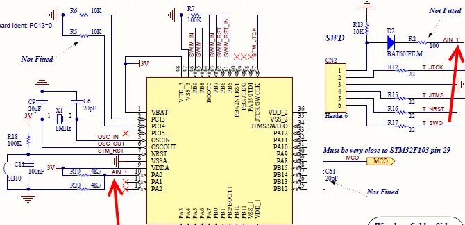 Подключение кнопки к stm32 STM32F4 АЦП AVR-START.RU