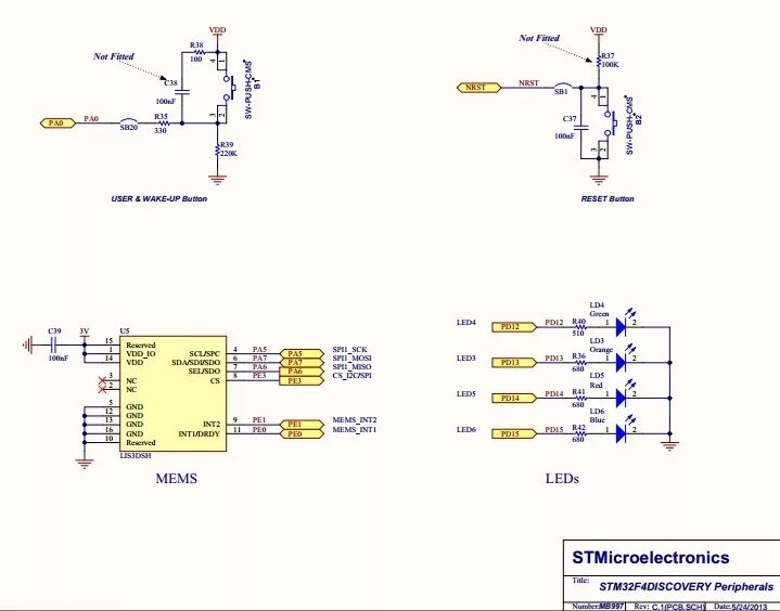 Подключение кнопки к stm32 STM32F4: GNU AS: Мигаем светодиодом (Версия для STM32F4 Discovery, Оптимизация) 