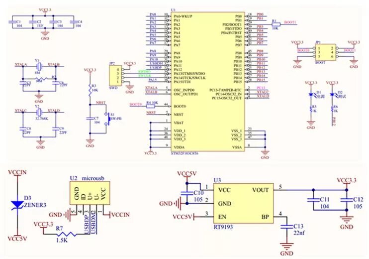 Подключение кнопки к stm32 Minimum System Development Board Module Arm Stm32 Stm32f103c8t6 - Buy Stm32f103c