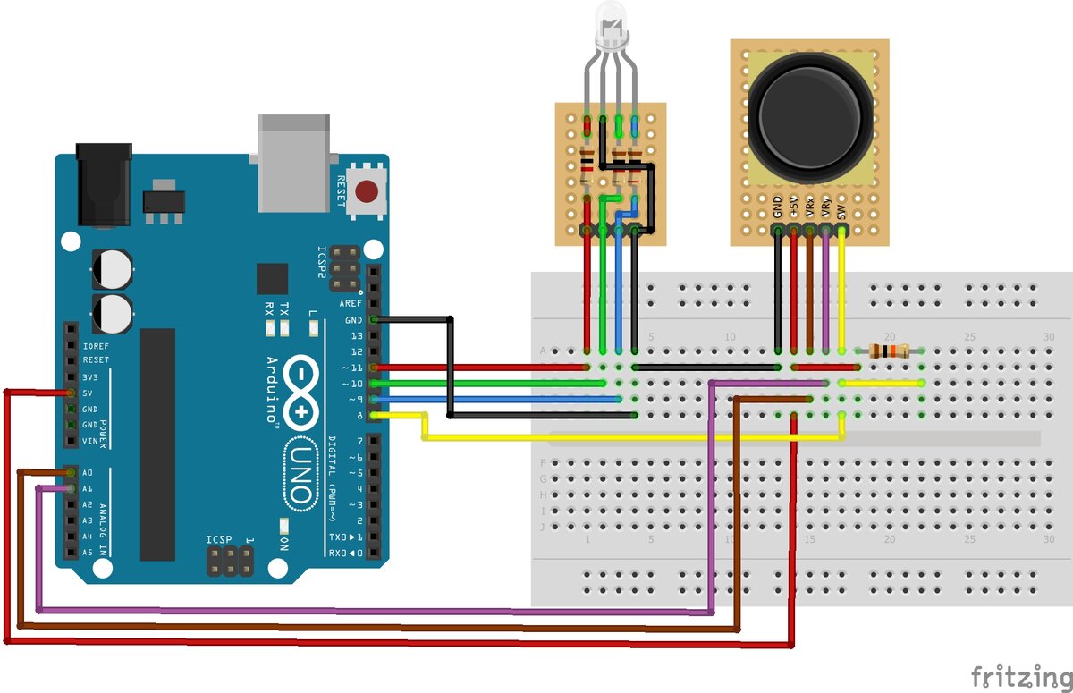 Подключение кнопки к входу ардуино Arduino и Джойстик из Sensor Kit for Arduino Arduino Дзен