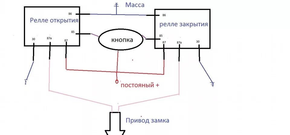 Подключение кнопки открытия ворот Для Lioncl схема цз - DRIVE2