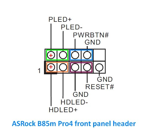 Подключение кнопки питания к материнской плате asrock need help to connect PowerSW and Reset SW