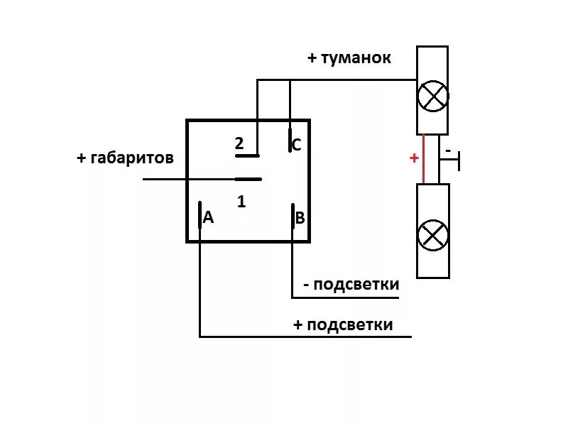 Подключение кнопки противотуманки Противотуманные фары с кнопкой 2114 - Lada 21073, 1,6 л, 2004 года своими руками