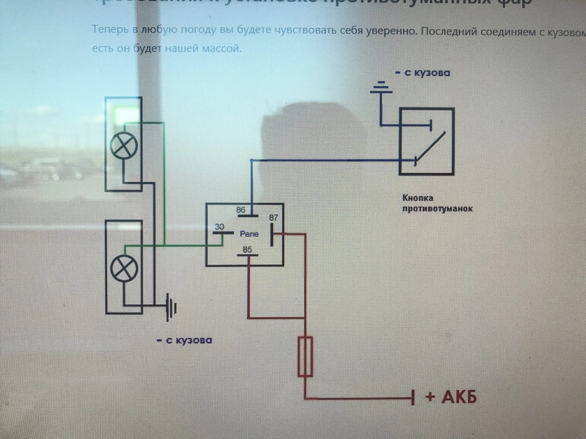 Подключение кнопки птф ваз Установка ПТФ с LED лампами - ГАЗ Сайбер, 2,4 л, 2010 года стайлинг DRIVE2