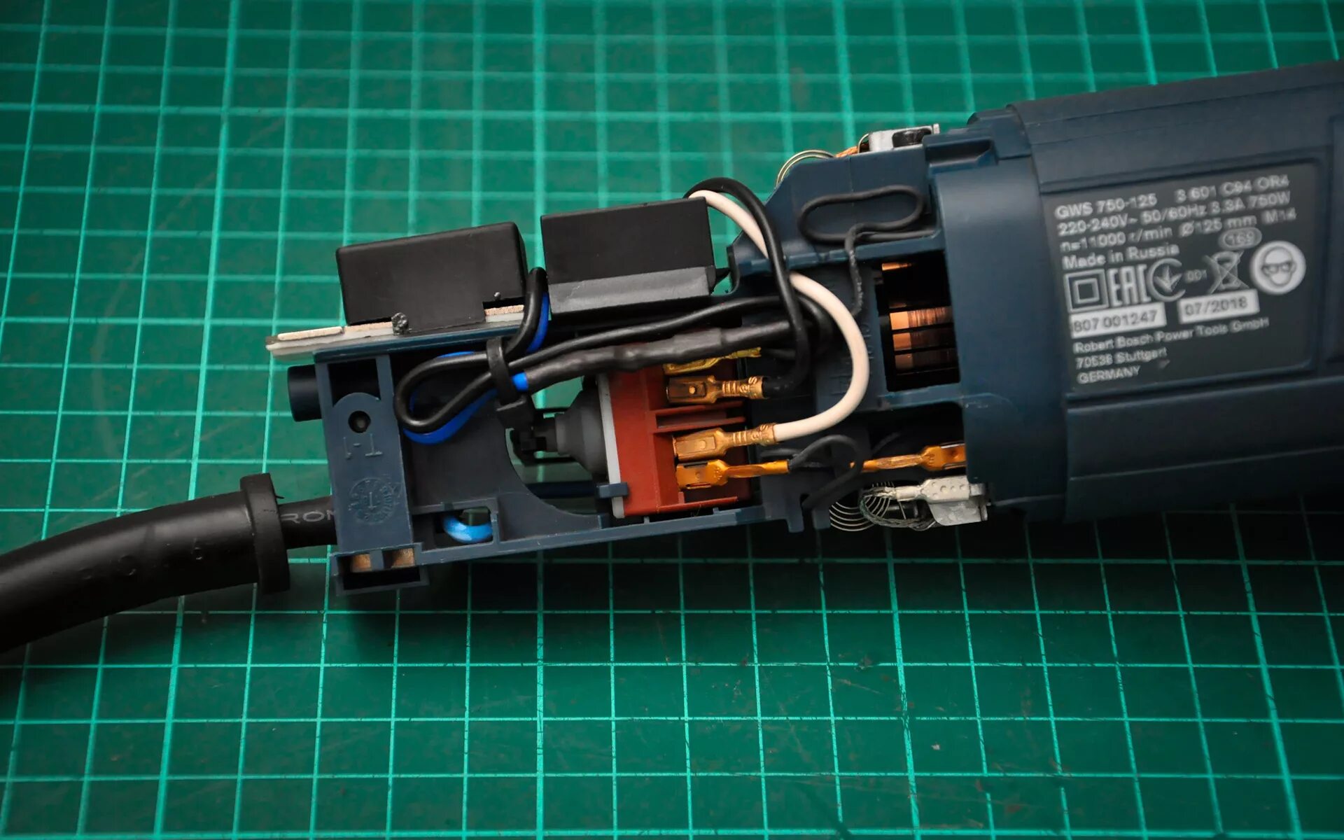 Подключение кнопки регулятора оборотов болгарки деволт Модернизация УШМ Bosch GWS 750-125 (установка плавного пуска). - DRIVE2