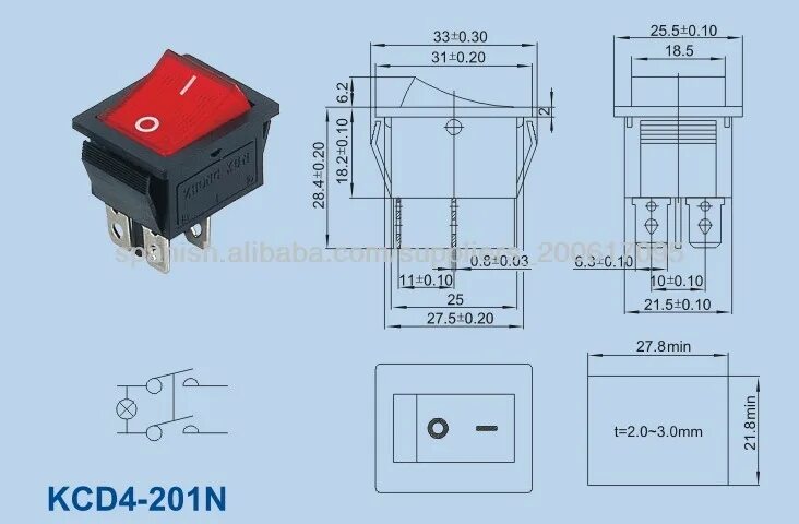 Подключение кнопки с подсветкой 220в Switch De Balancin Con Foco Rojo De 4 Patas - Buy Interruptor De Balancín Produc