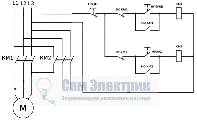 Подключение кнопки с самоподхватом Как подключить магнитный пускатель - инструкция со схемами - Сам электрик