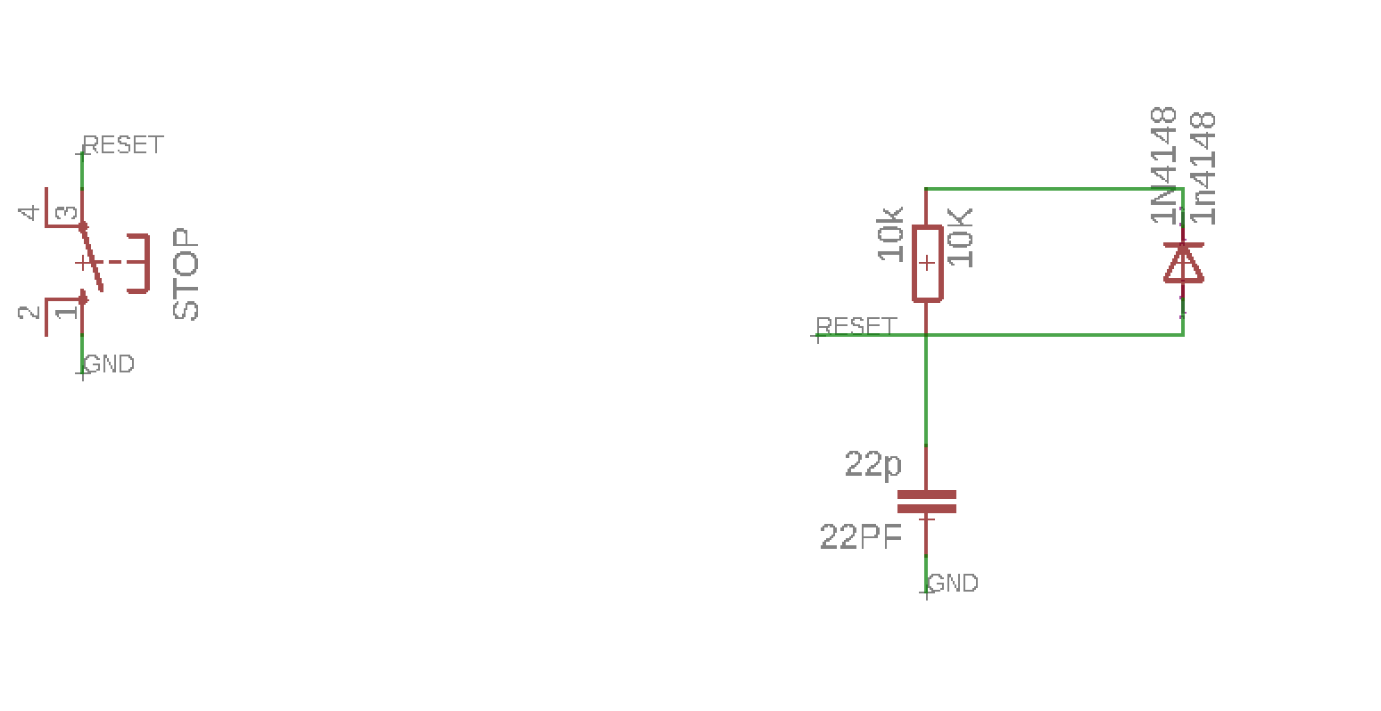 Подключение кнопки сброса Press and hold the reset button to reset AVR! - Electrical Engineering Stack Exc