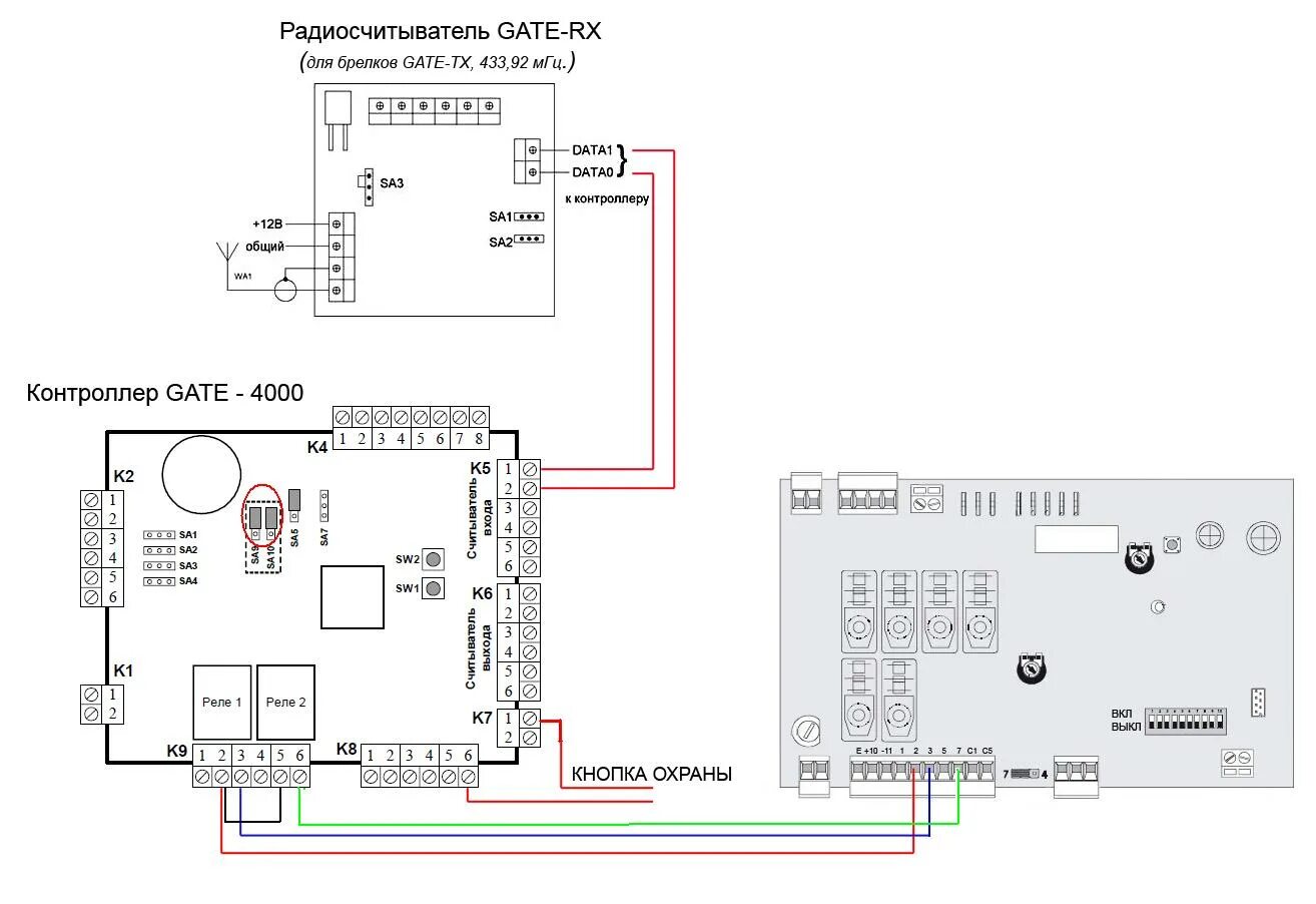 Подключение кнопки шлагбаума Схема подключения шлагбаума came фото и видео - avRussia.ru