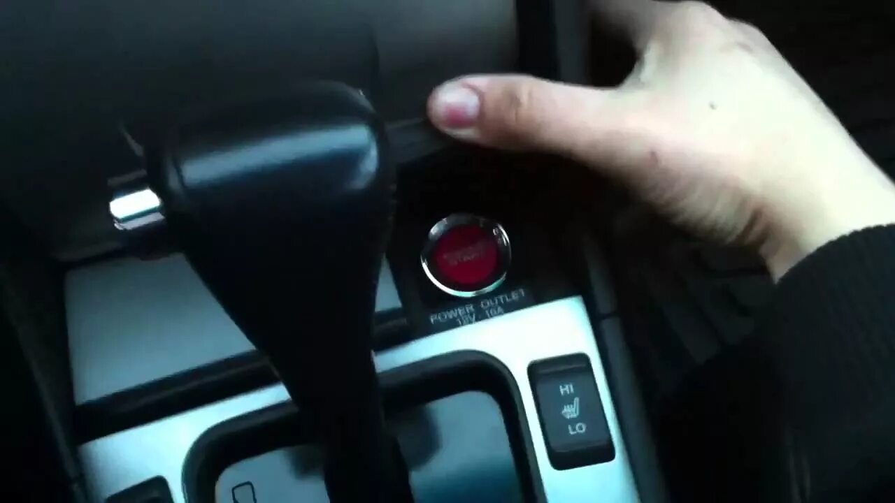 Подключение кнопки старт хонда аккорд 6 Push start button for Honda accord - YouTube