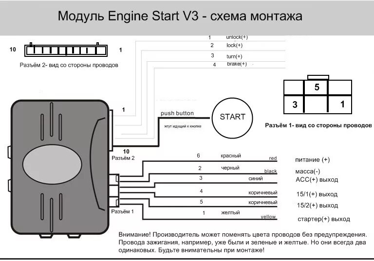 Подключение кнопки старт стоп без иммобилайзера Кнопка Start-Stop Engine - Hyundai Elantra (3G), 1,6 л, 2003 года электроника DR