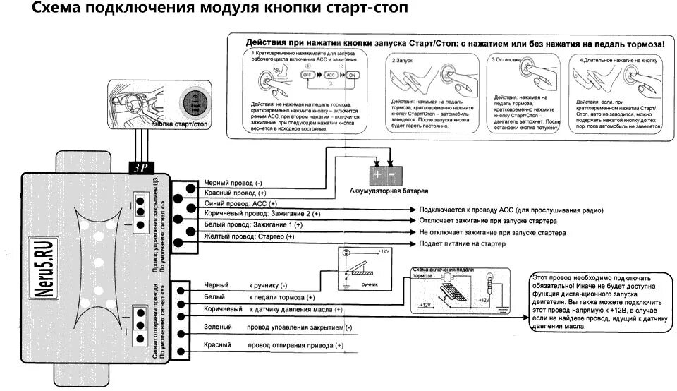 Подключение кнопки старт стоп с алиэкспресс Рено лагуна 2 кнопка старт стоп схема - фото - АвтоМастер Инфо