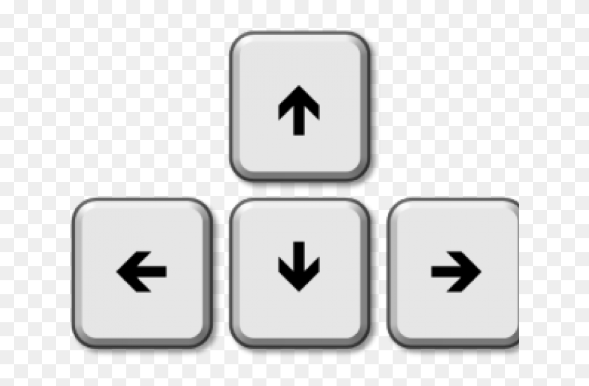 Подключение кнопки вверх вниз Arrow Key Cliparts - Keyboard Arrow Keys Png, Transparent Png - 640x480 (#242298