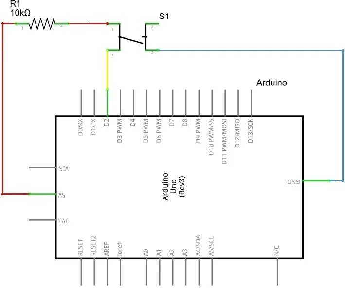 Подключение кнопок к планшету Arduino. Подключение тактовой кнопки. - Клёвый код