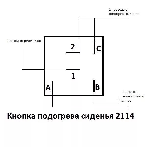 Подключение кнопок подогрева сидений гранта Подключение подогрева на сидение от w210 - УАЗ 31519, 3 л, 1997 года другое DRIV