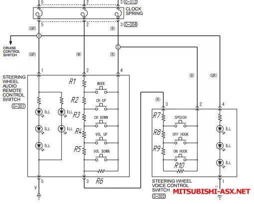 Подключение кнопок руля mitsubishi Фотоотчет по установке кнопок аудио и круиз-контроля на руль - Страница 53 - Mit