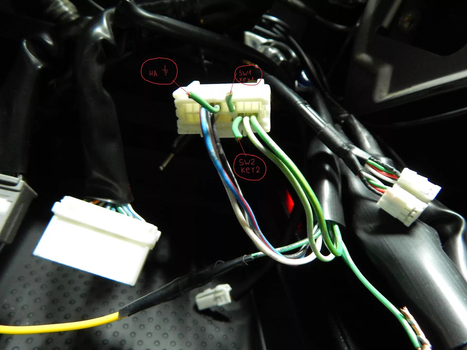 Подключение кнопок руля nissan Подключение кнопок на руле к магнитоле. - Nissan Murano I, 3,5 л, 2005 года авто