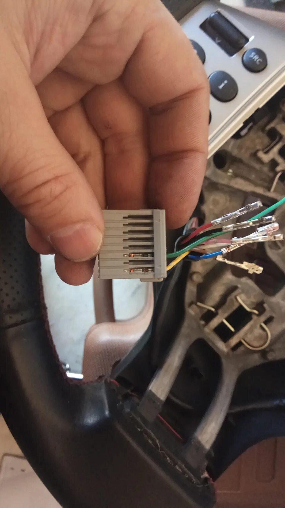Подключение кнопок руля nissan Установка кнопок руля на Nissan Note "Comfort" 2008 г.в. - Nissan Note (1G), 1,4