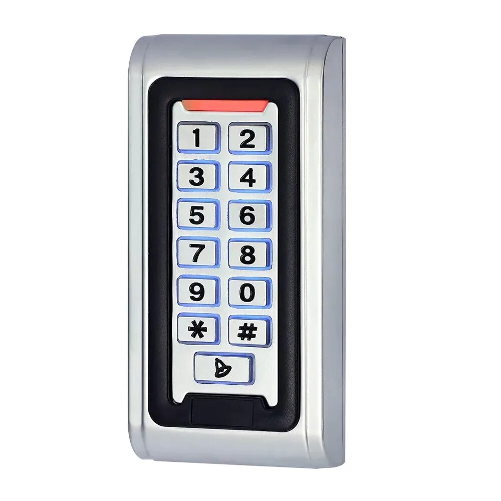 Подключение кодонаборной панели OBO Hands Door Access Control System Kit RFID Keypad + Power Supply + Electric 1