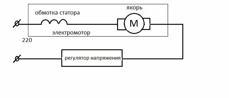 Подключение коллекторного двигателя 220 вольт Регулятор мощности для двигателя от стиральной машины - Moy-Instrument.Ru - Обзо