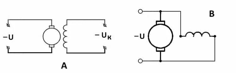 Подключение коллекторного двигателя переменного Схема подключения коллекторного двигателя переменного тока 220в