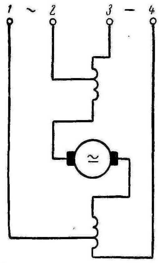 Подключение коллекторного двигателя переменного Схема включения коллекторного двигателя переменного тока: основные принципы и пр