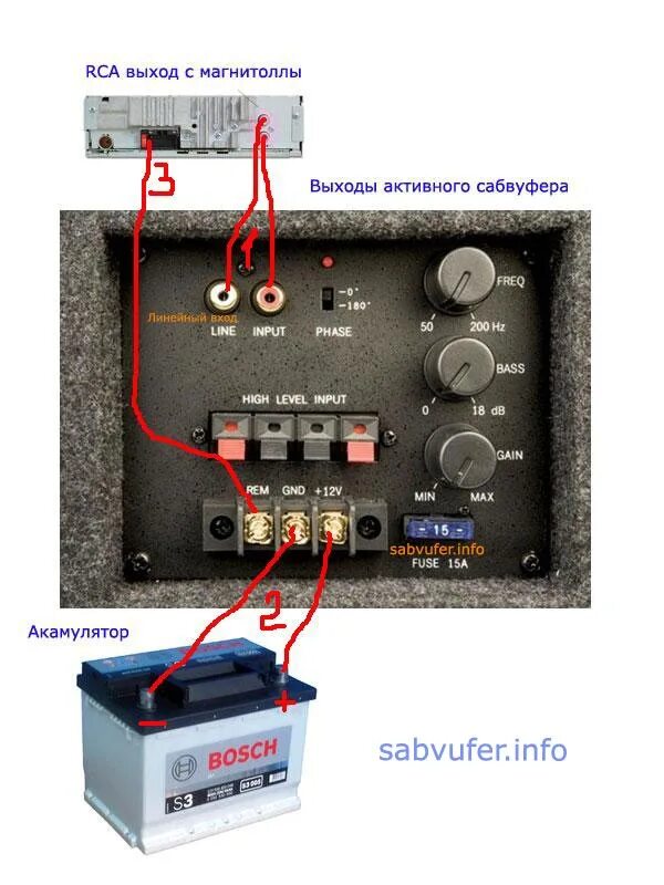 Подключение колонок и сабвуфера к магнитоле Автозвук! часть 2 "саб" - Daewoo Sens, 1,3 л, 2005 года автозвук DRIVE2