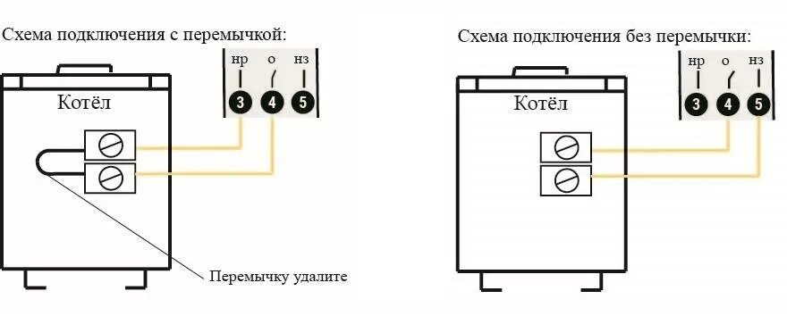 Подключение комнатного термостата к электрическому котлу Подключение термостата к газовому котлу: общие принципы, схема монтажа