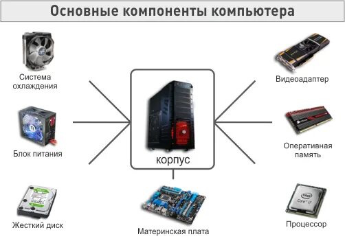 Подключение компонентов компьютера МБУДО ДДТ - Основы программирования